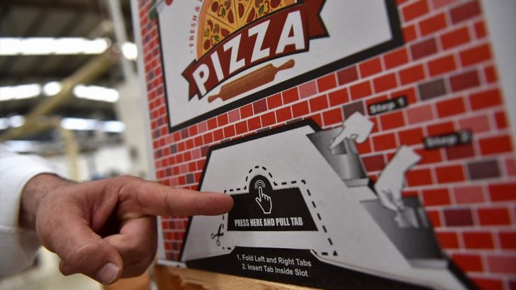Türkiye’de üretilen “Kilitli pizza kutusu” dünyaya açıldı YeniVatan